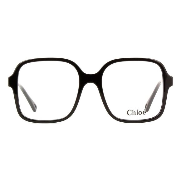 New Authentic  CHLOE Black Square CH0126O 005 Glasses Women - Picture 2 of 4